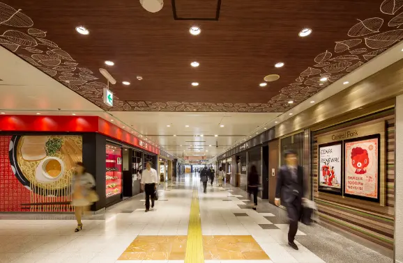 地下街リニューアルオープン