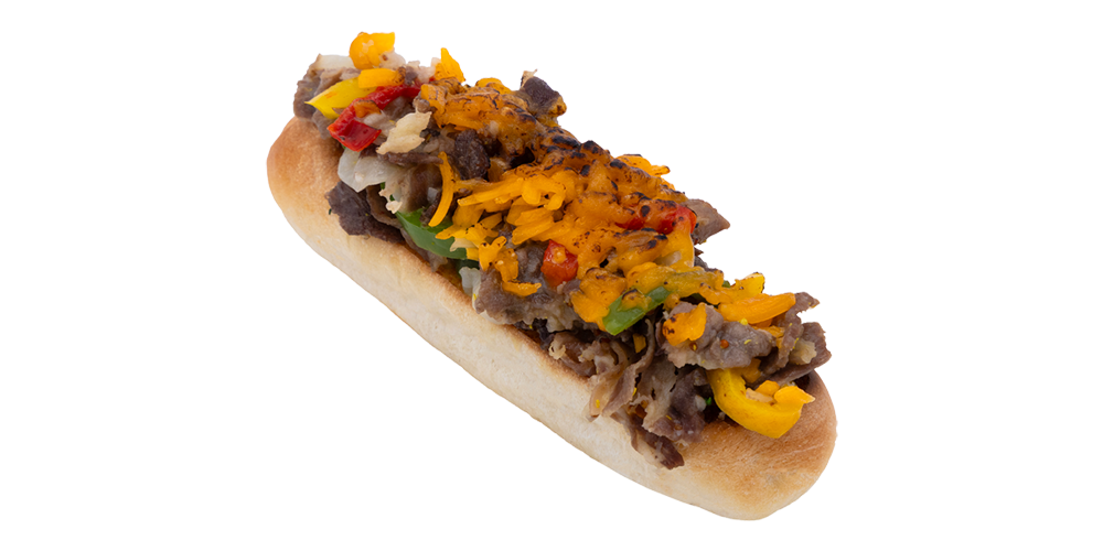 牛肉とハニーマスタードのチーズサンド