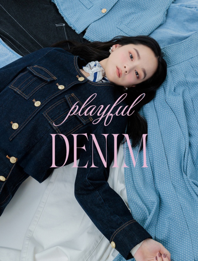 【RANDA（ランダ）】フェミニン×カジュアルで作り込まない女性らしさ “DENIM Collection” 〈1月中旬より順次展開〉